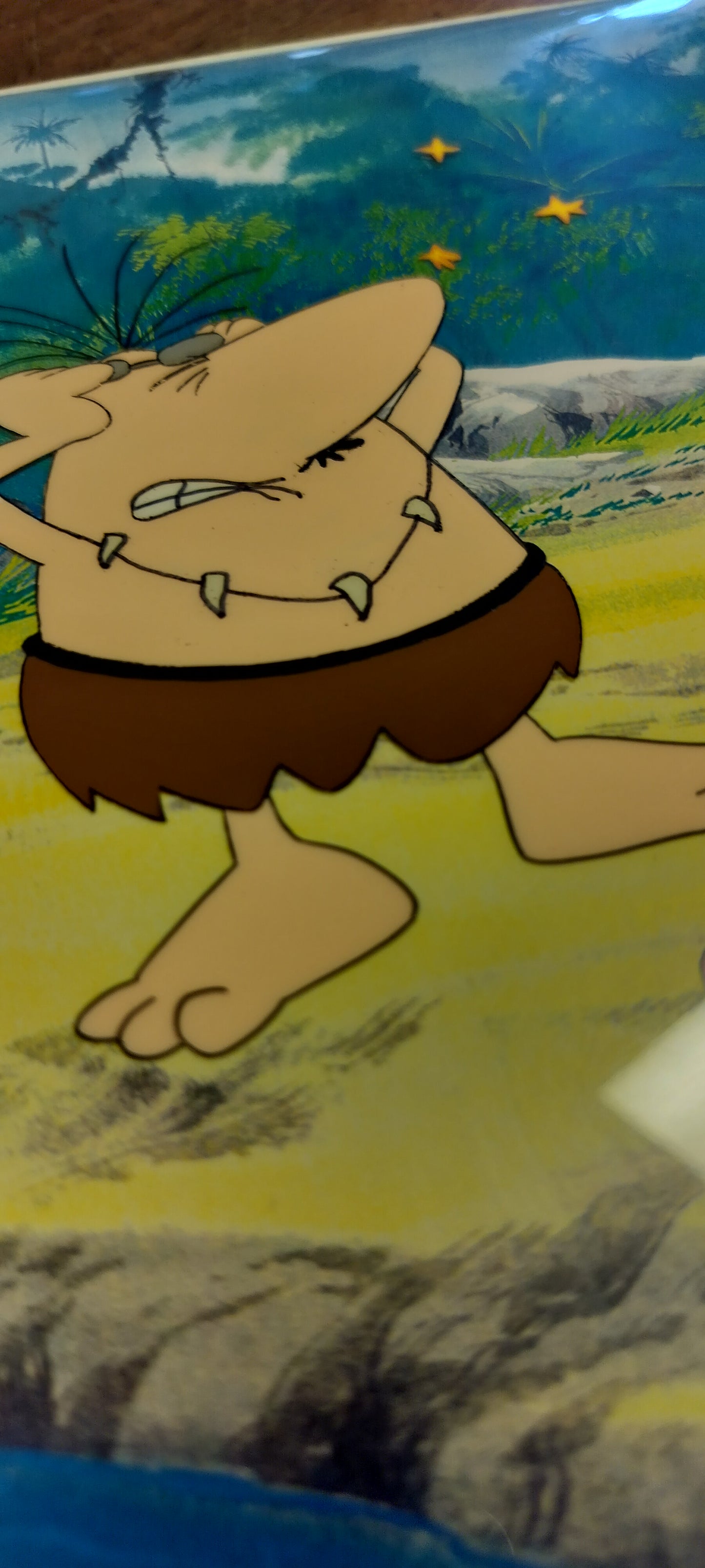 Pink Panther Animation Cel (Caveman)
