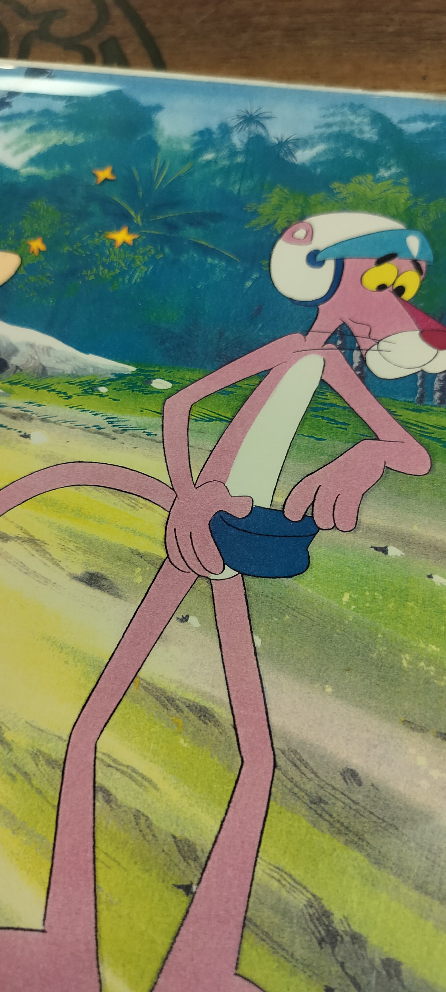 Pink Panther Animation Cel (Caveman)