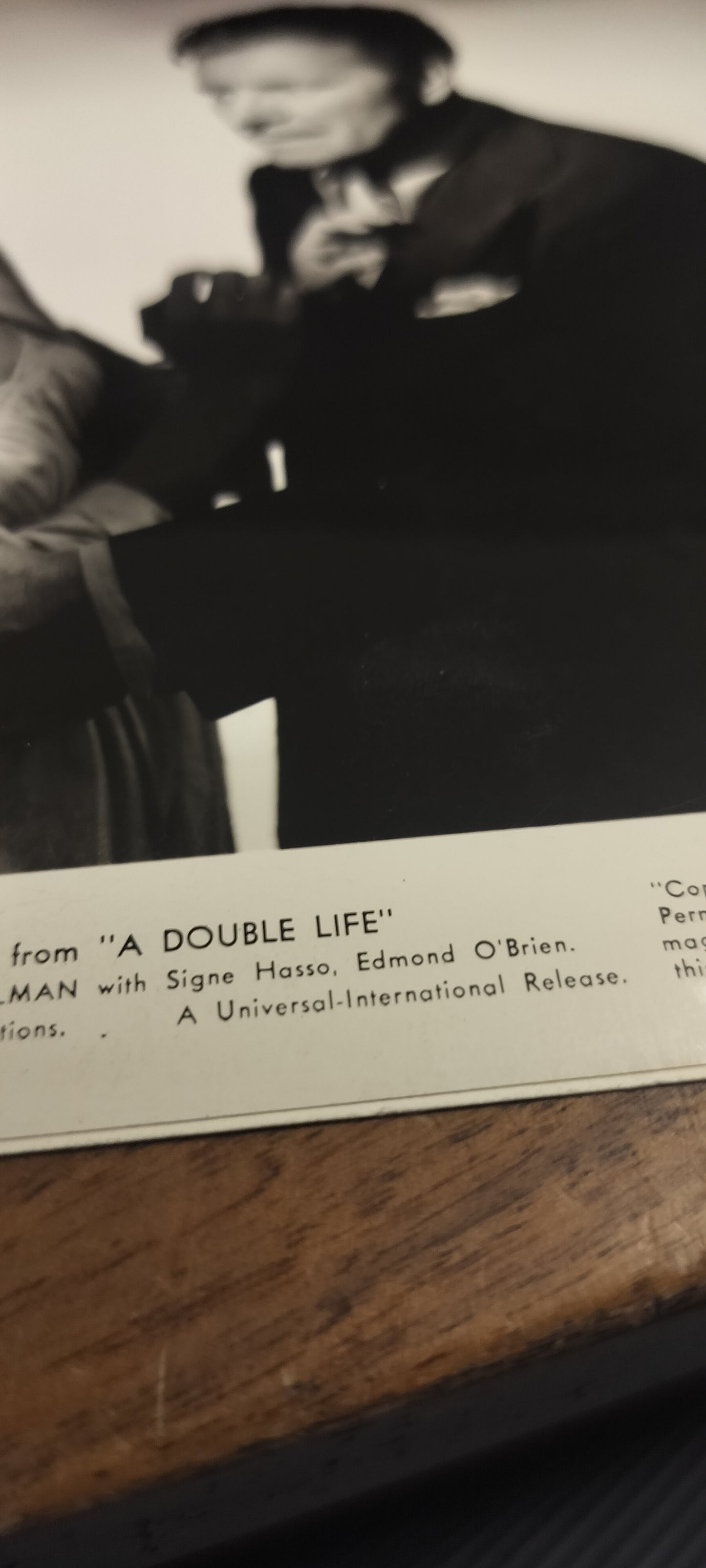 A Double Life Movie Still