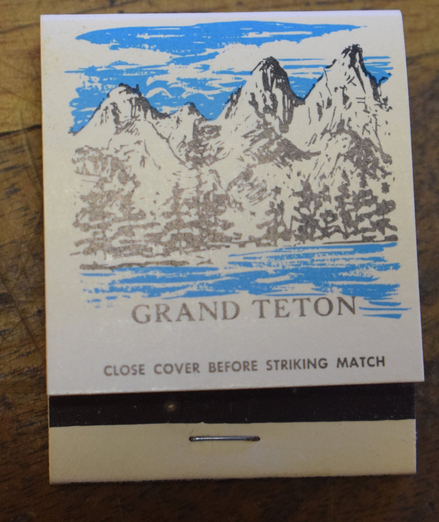 Grand Teton Our National Parks Matchbook