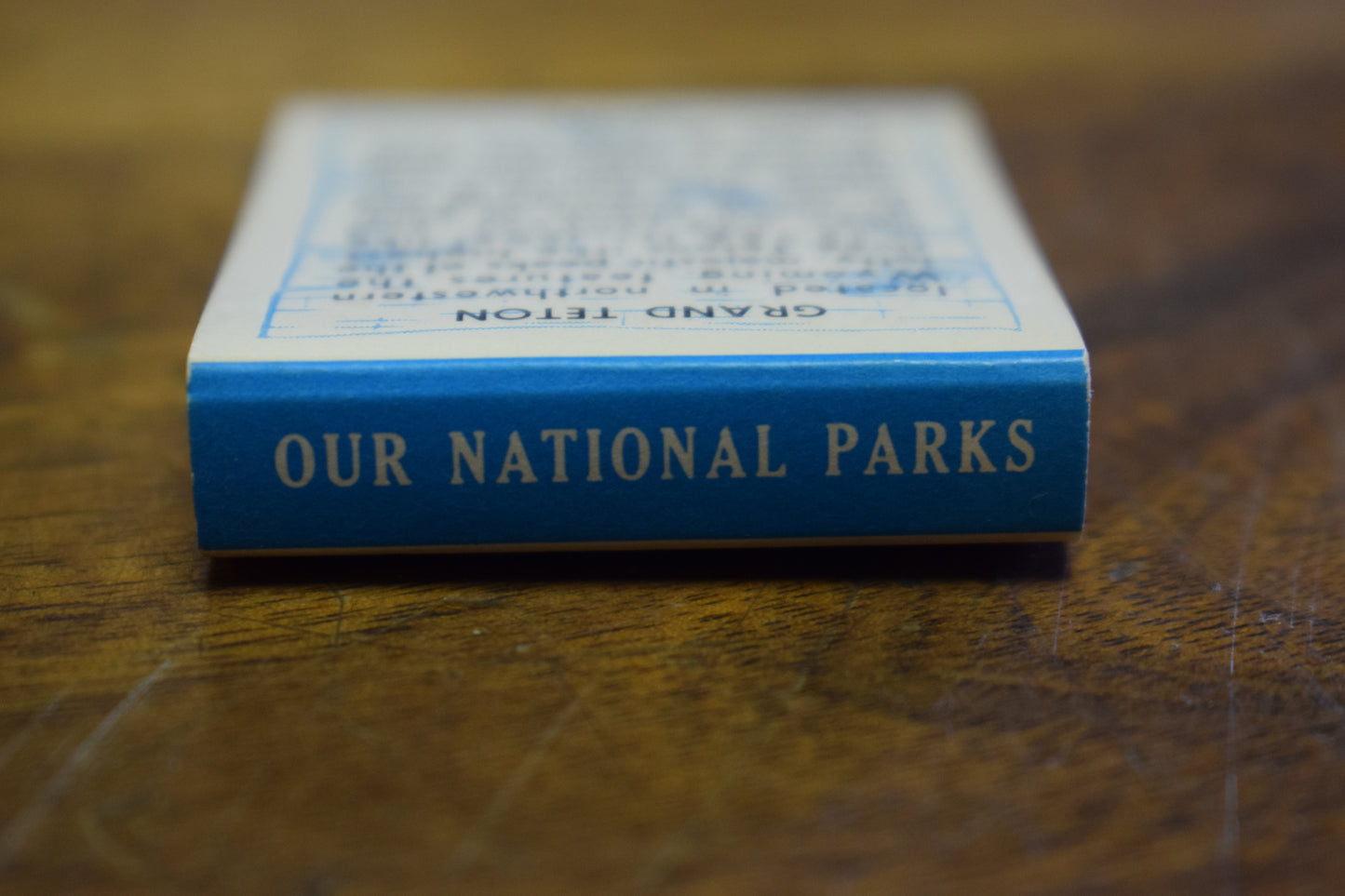 Grand Teton Our National Parks Matchbook