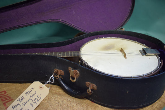 Maybell 4-string tenor banjo, 1920s-30s