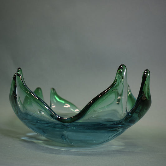 Murano Style Art Glass Bowl
