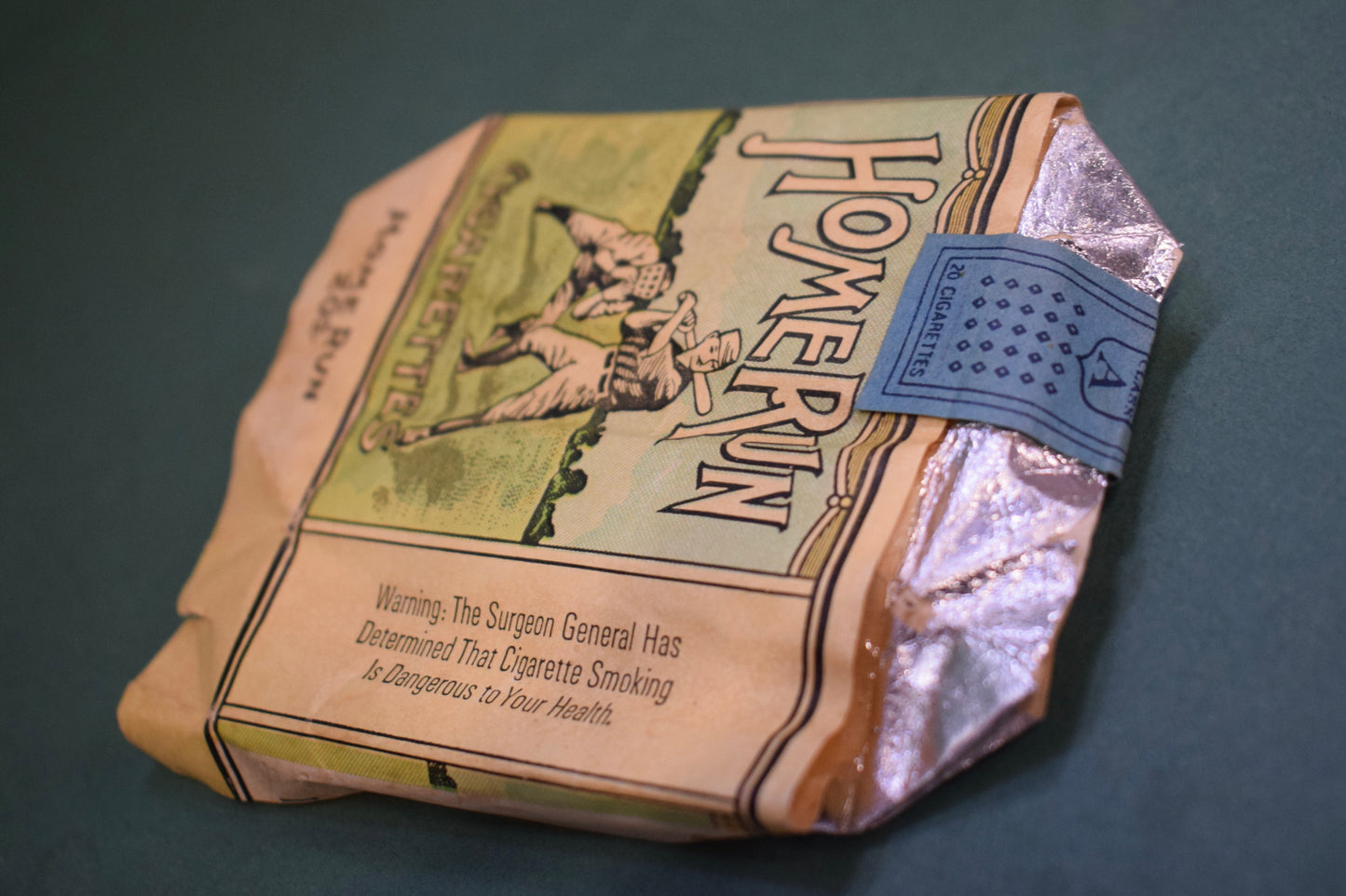 Home Run cigarettes, packaging only