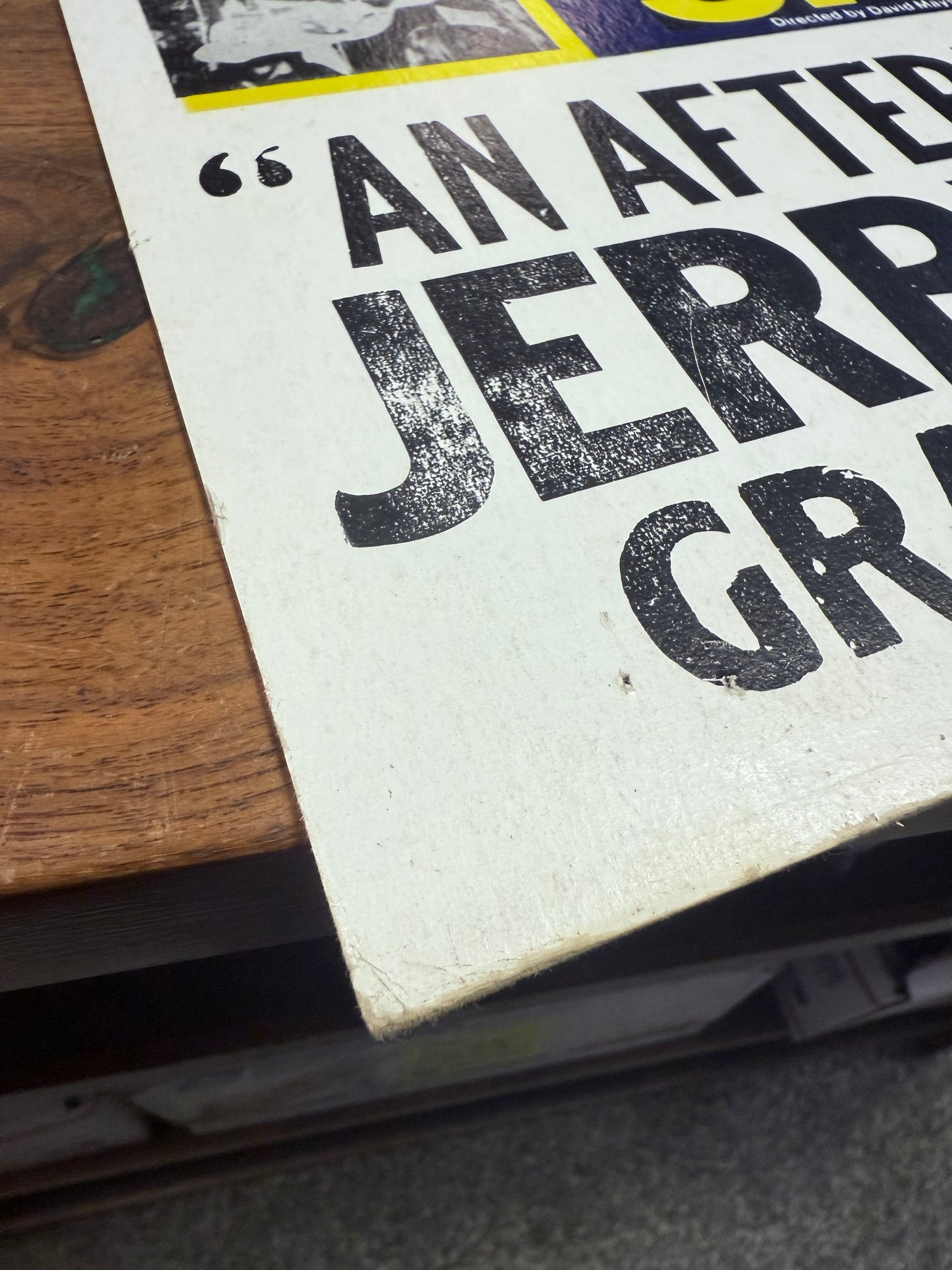 Rolling Stones Gimmie Shelter with Jerry Garcia Concert Poster