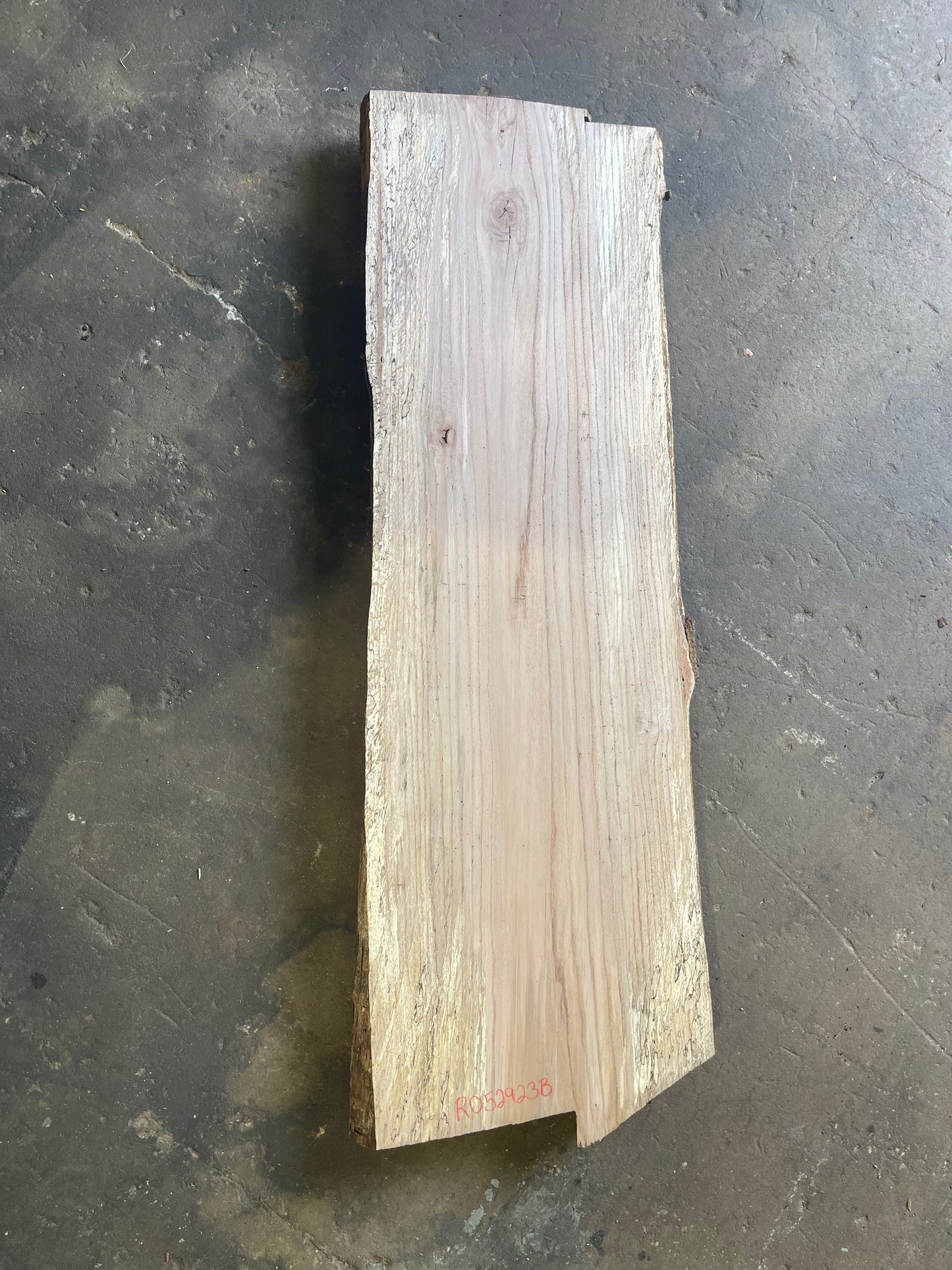 Red Oak Live Edge Slab