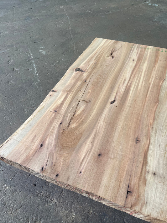 Hickory Live Edge Slab