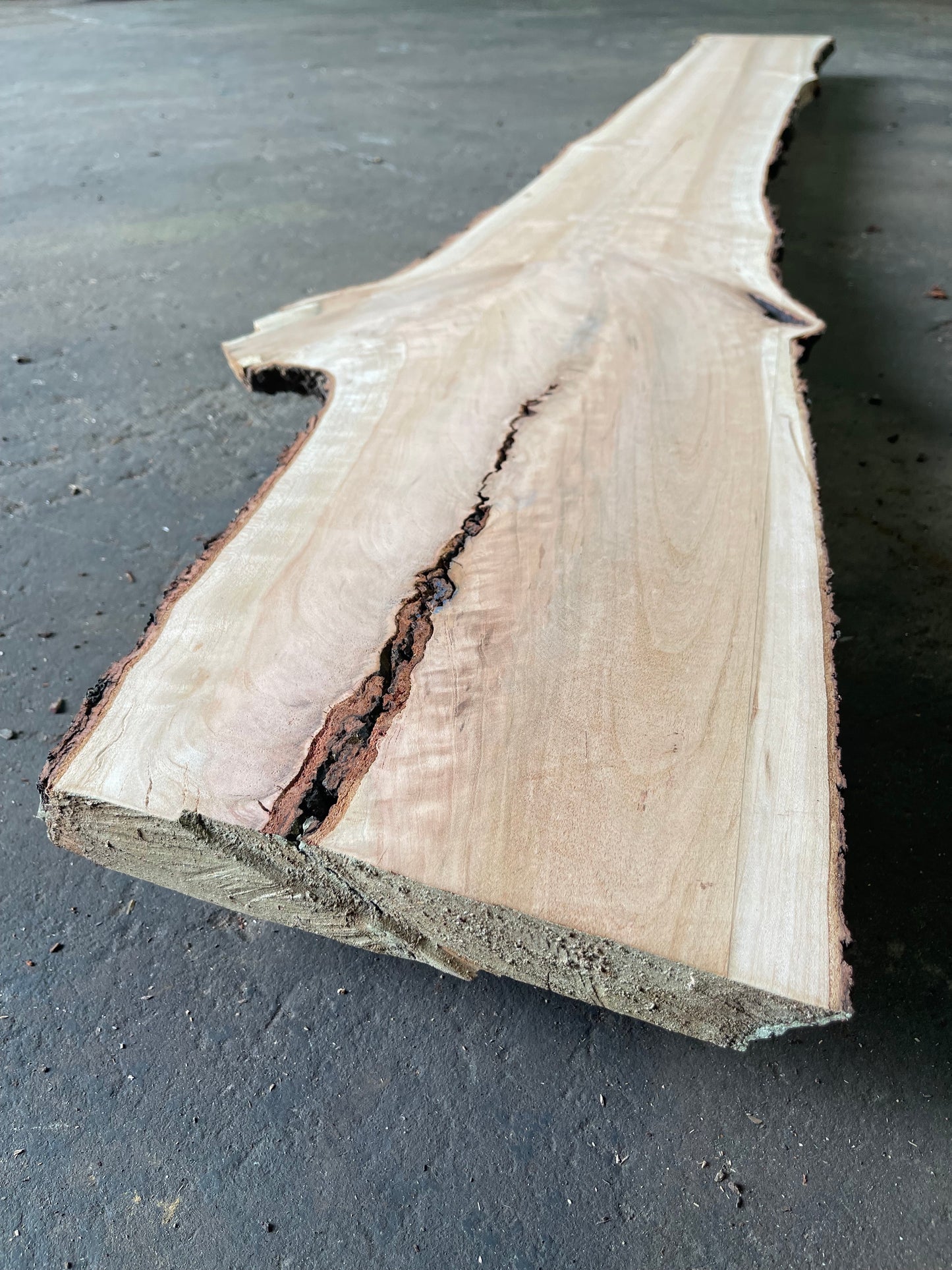 Cherry Live Edge Slab