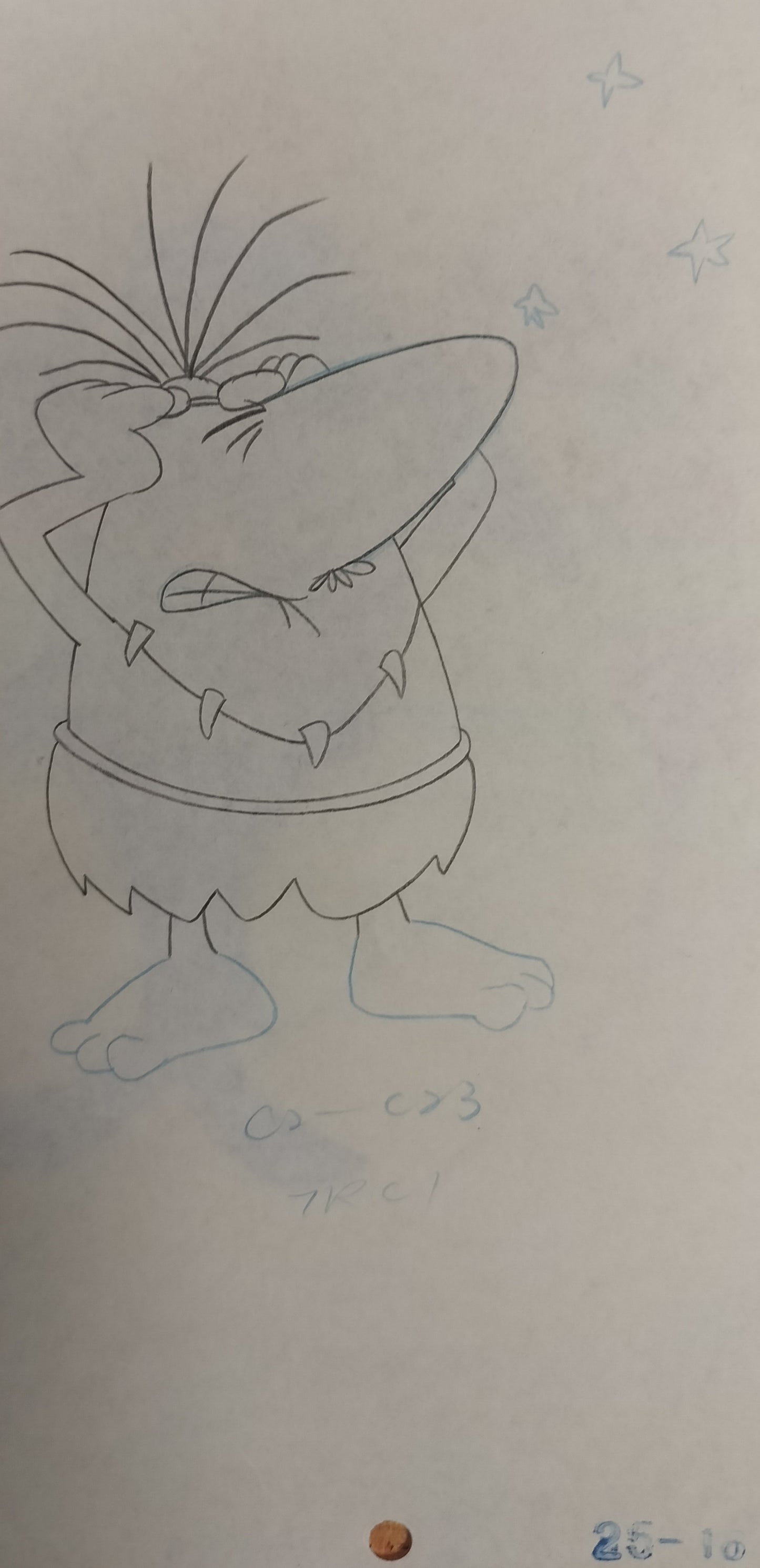 Pink Panther Animation Cel (Caveman)
