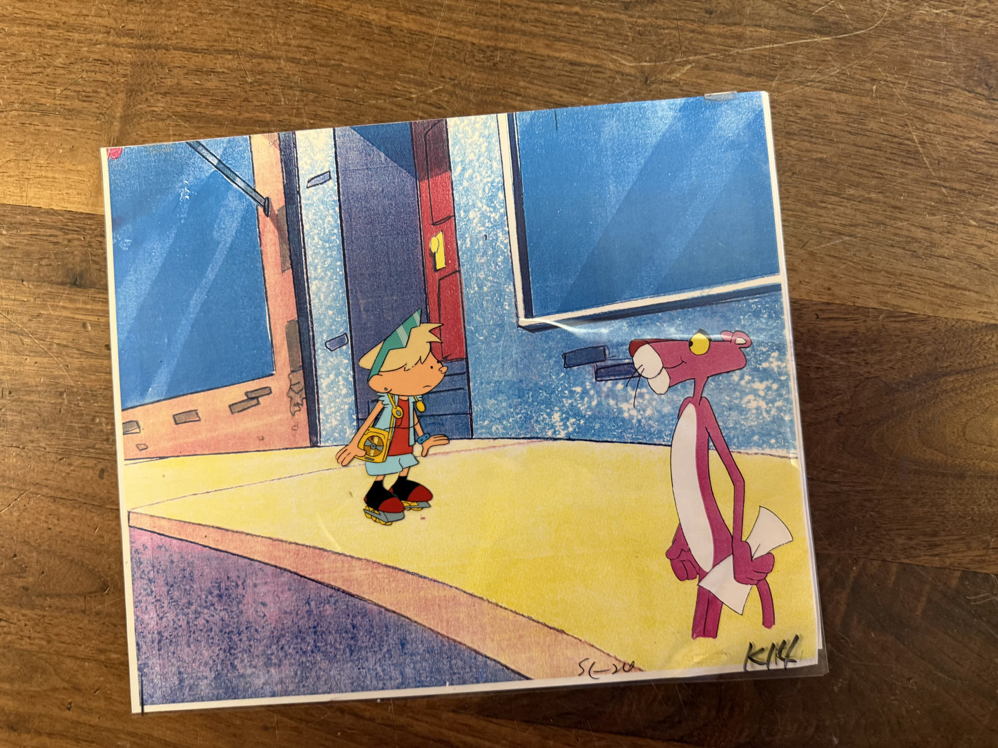 Pink Panther 1993 Cel and Drawings (2)
