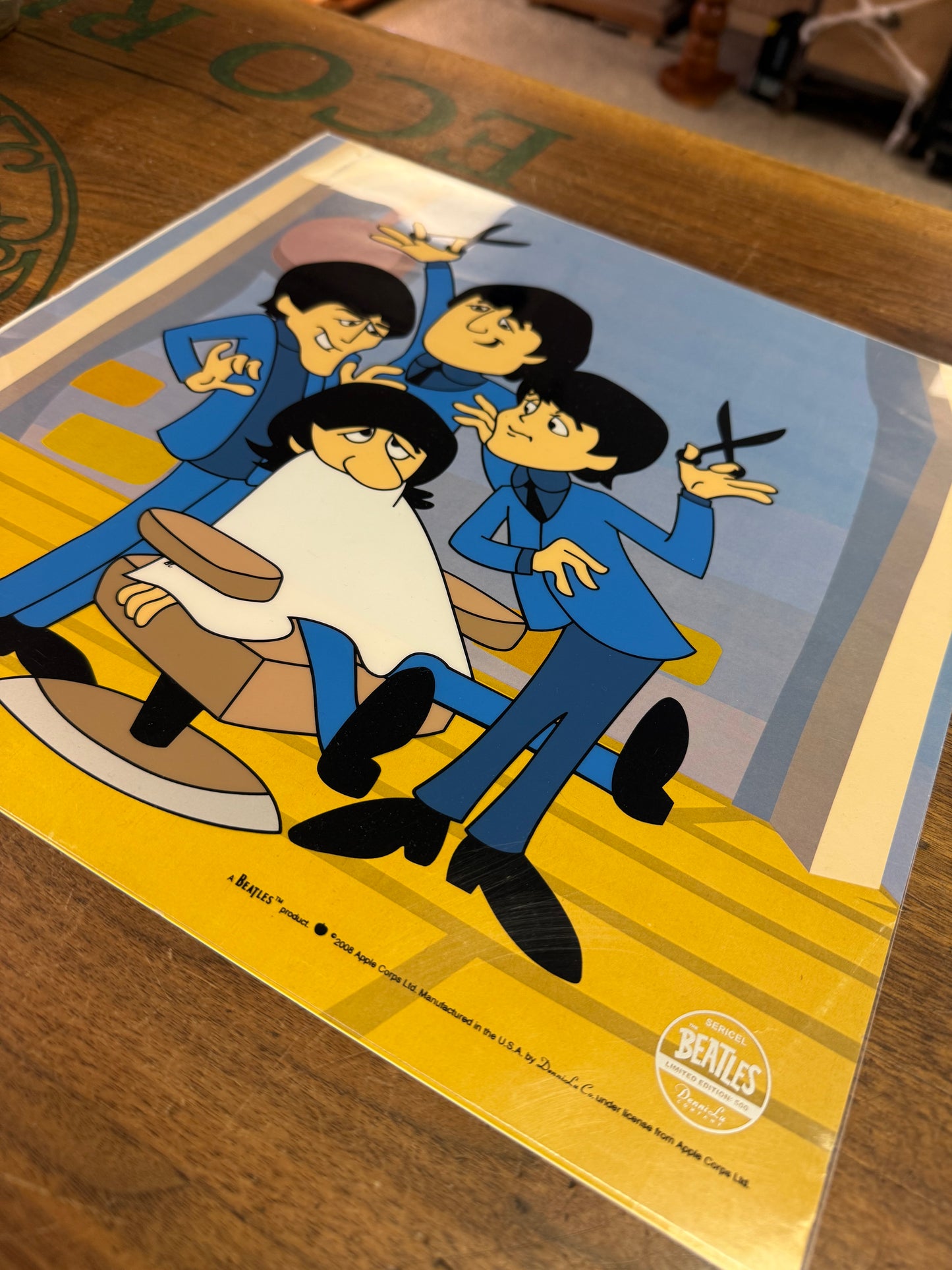 The Beatles Barbershop Quartet Cel
