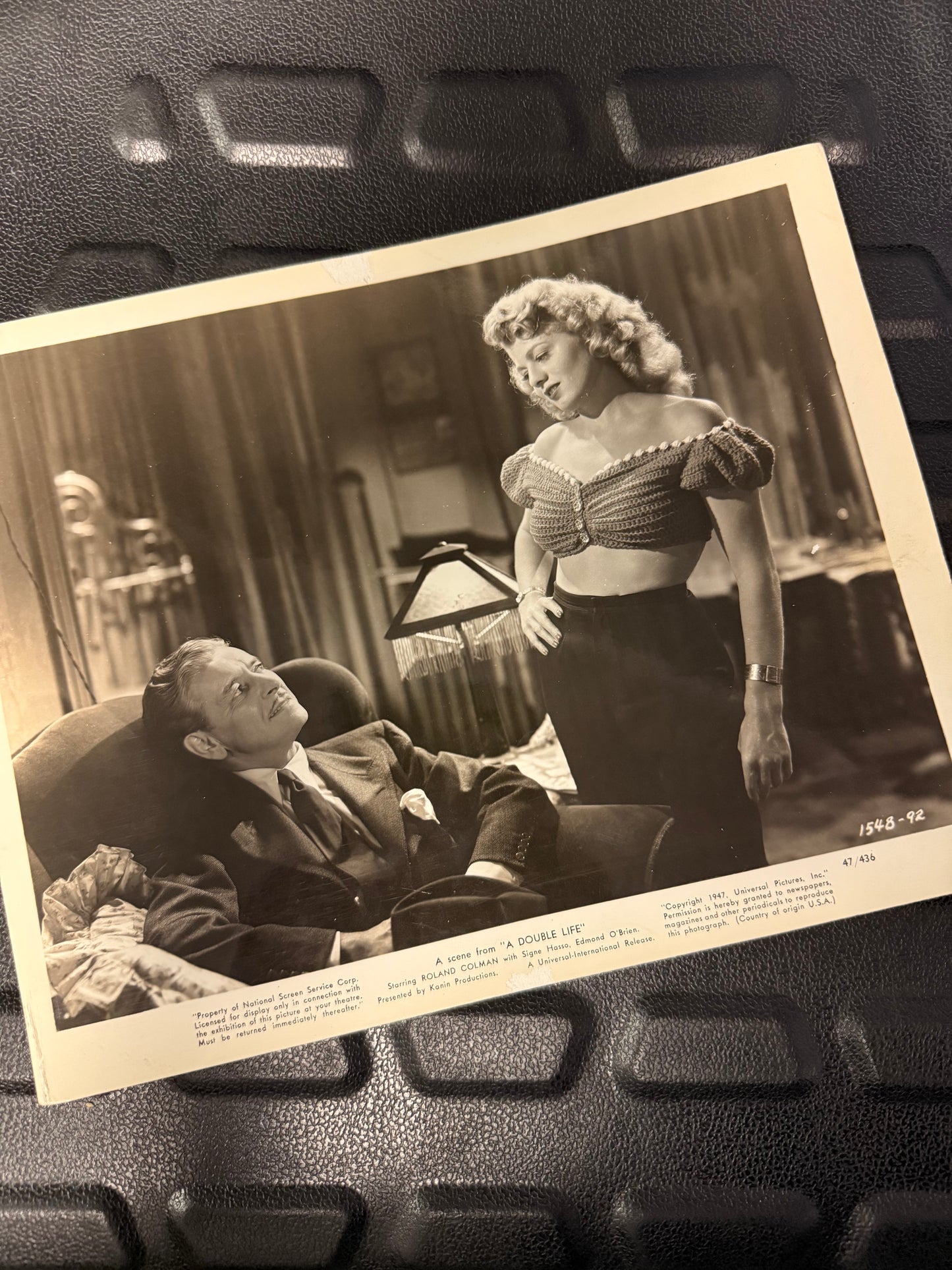 'A Double Life' Movie Stills, set of 10