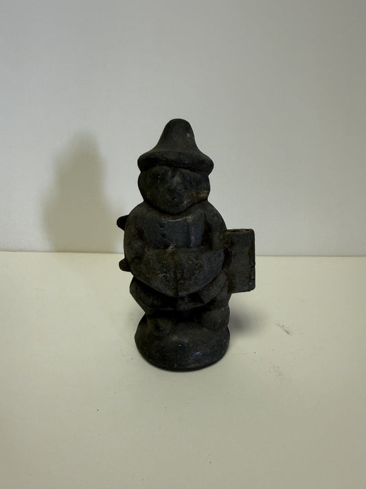Antique Pewter Ice Cream Mold (Chinese Man)
