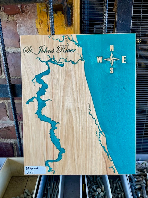 St Johns River Custom Made Wall Art