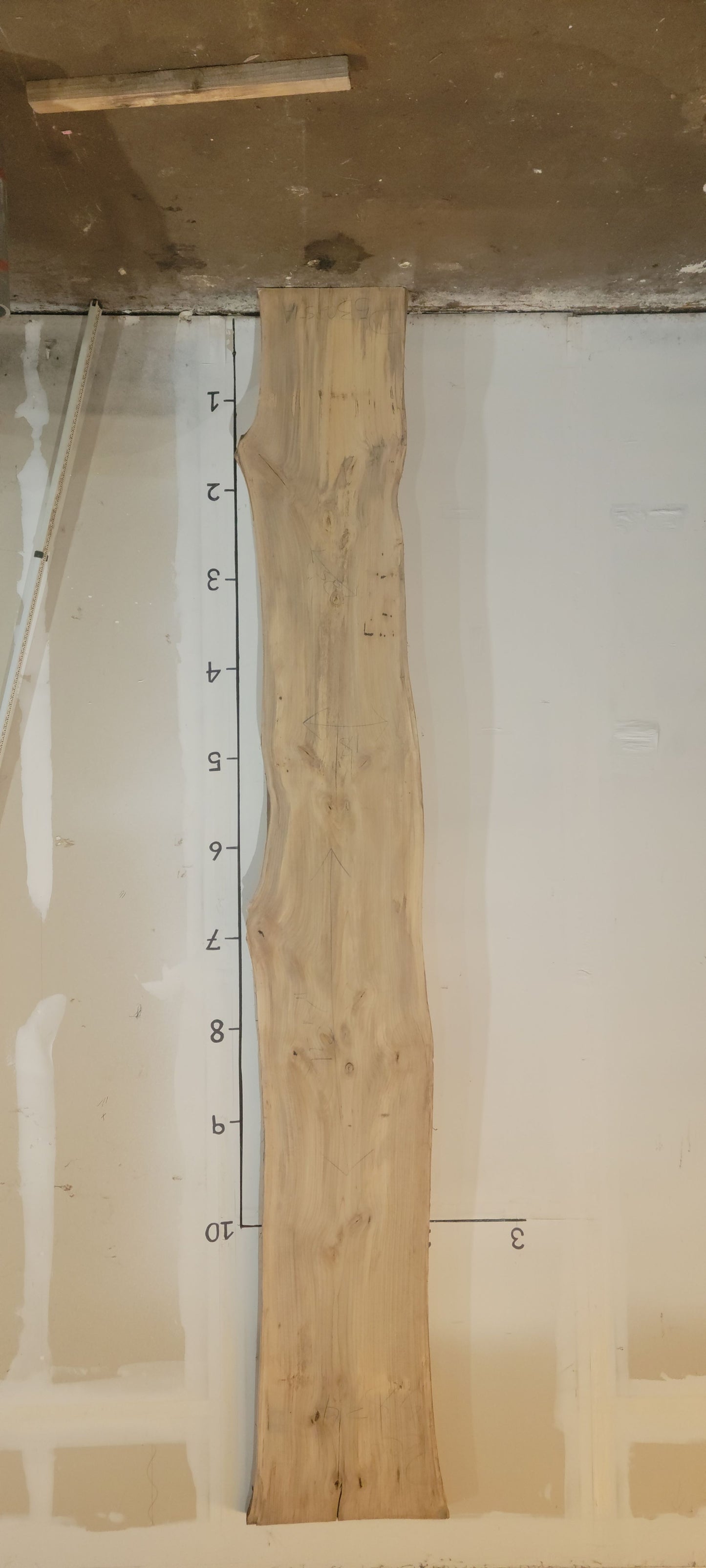 Pecan Live Edge Slab