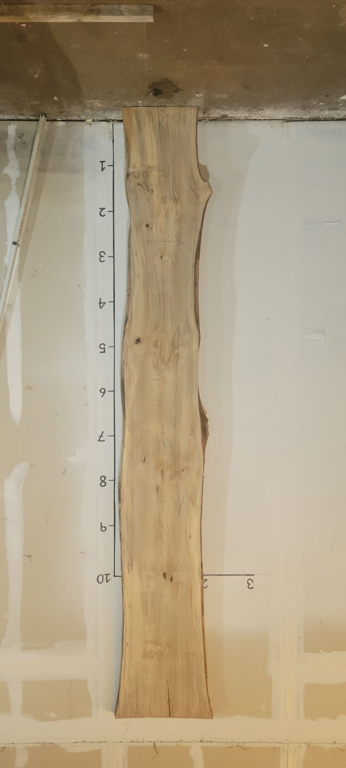 Pecan Live Edge Slab