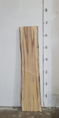 Ash Live Edge Slab A91825D
