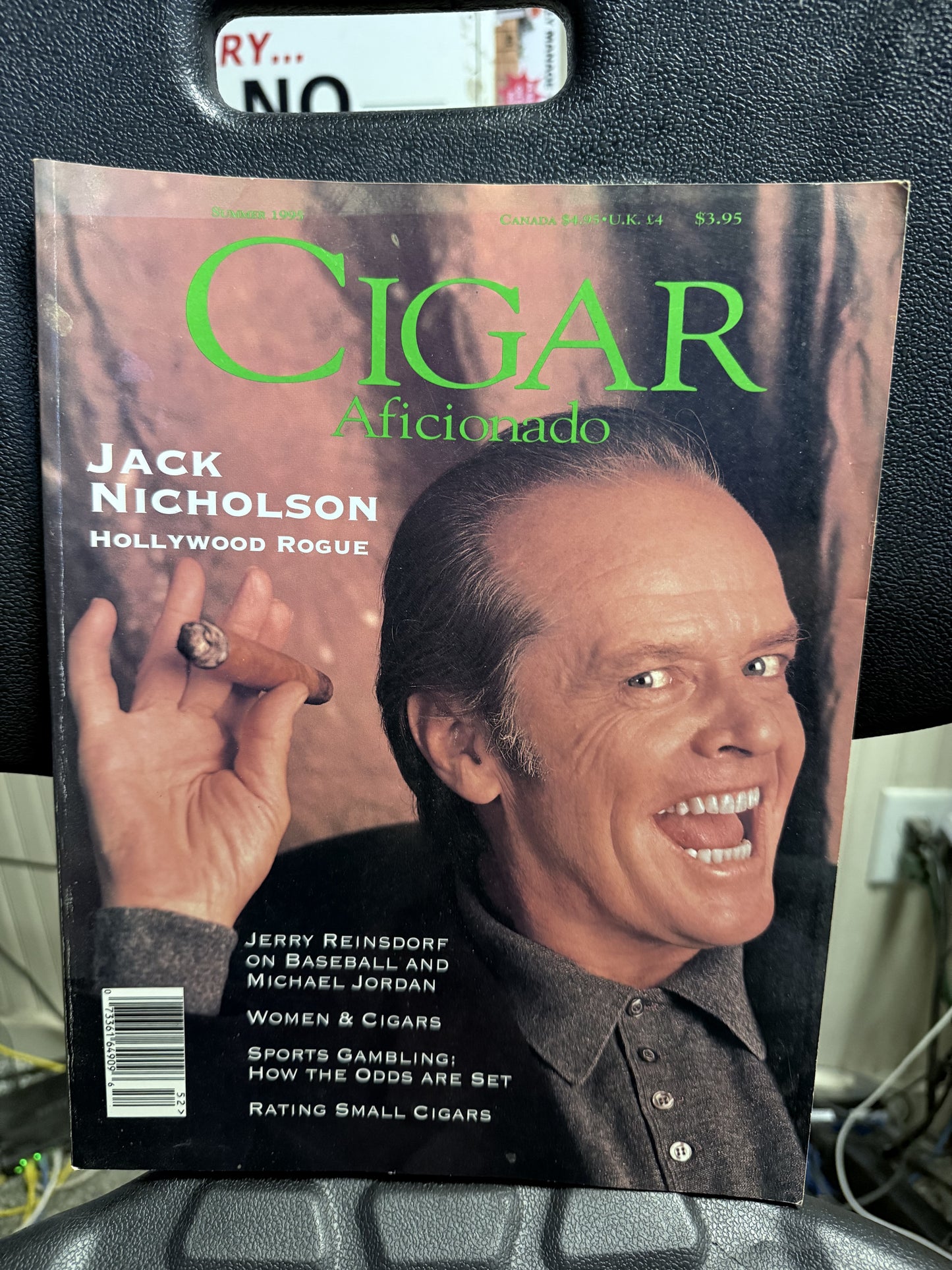 Cigar Aficionado Jack Nicholson
