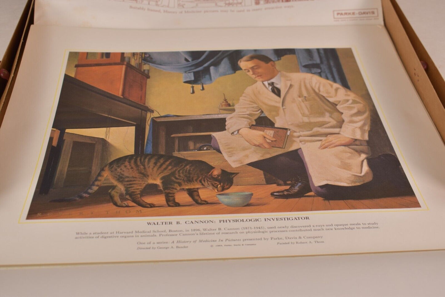 Vintage A History of Medicine Complete Series 1-8, by Parke, Davis, & Co.