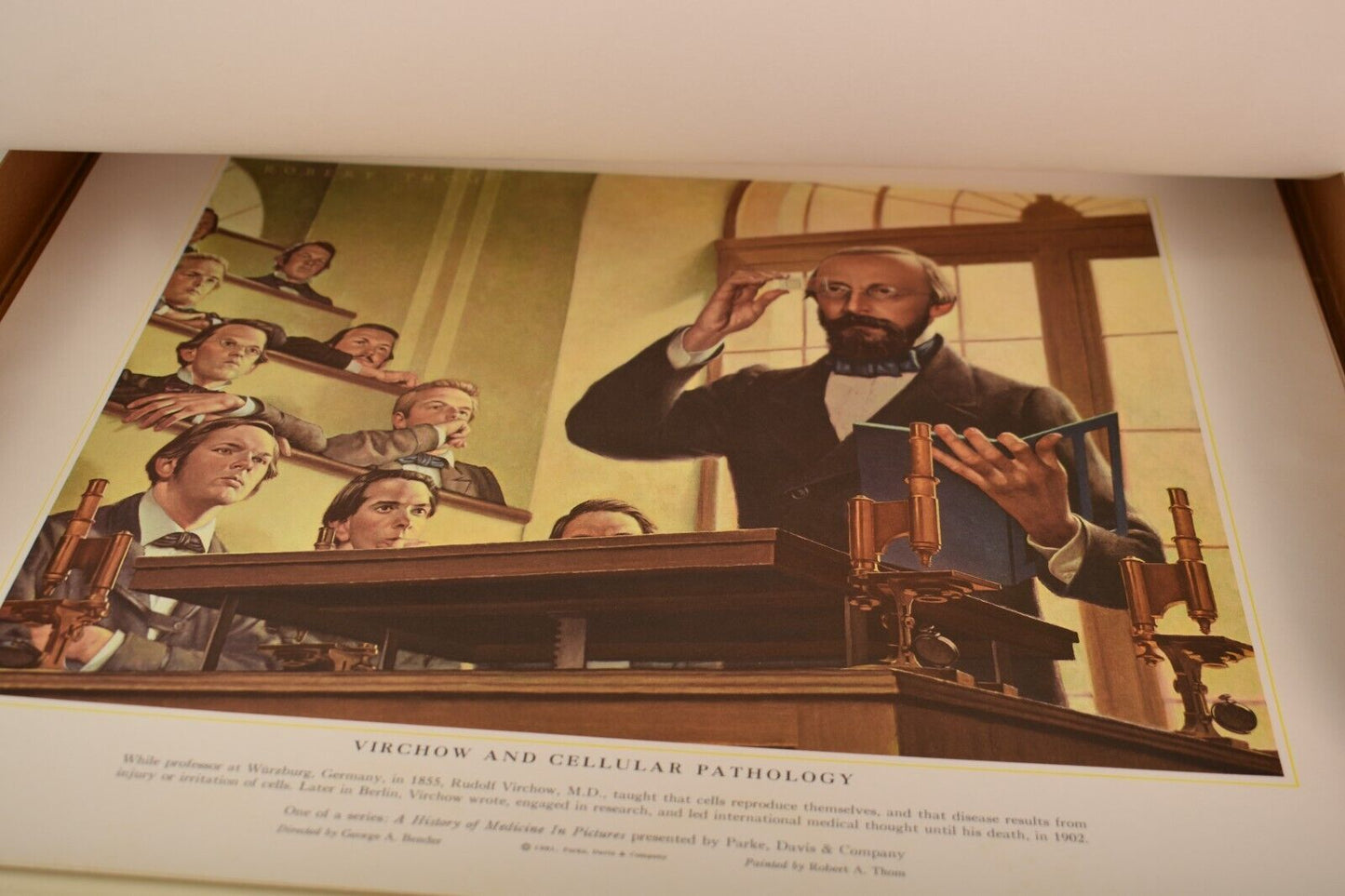 Vintage A History of Medicine Complete Series 1-8, by Parke, Davis, & Co.