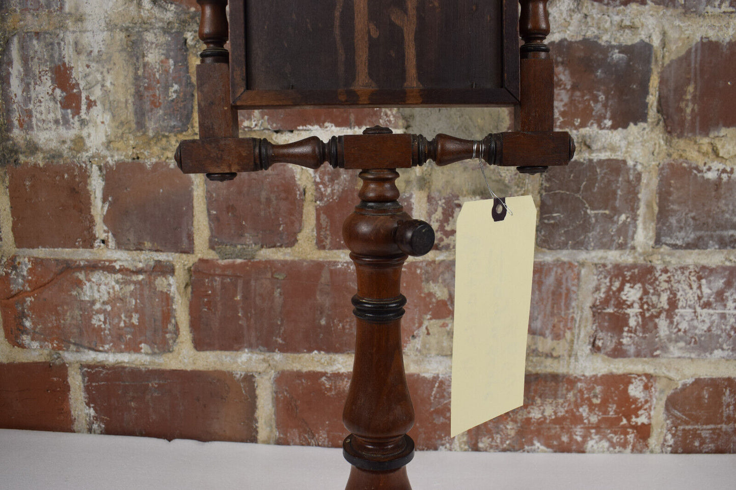 Antique Wooden Victorian Zograscope Adjustable Magnifying Mirror