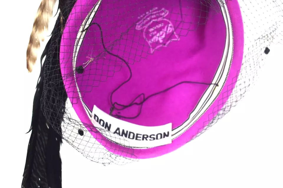 Don Anderson Doeskin and Feathered Hat
