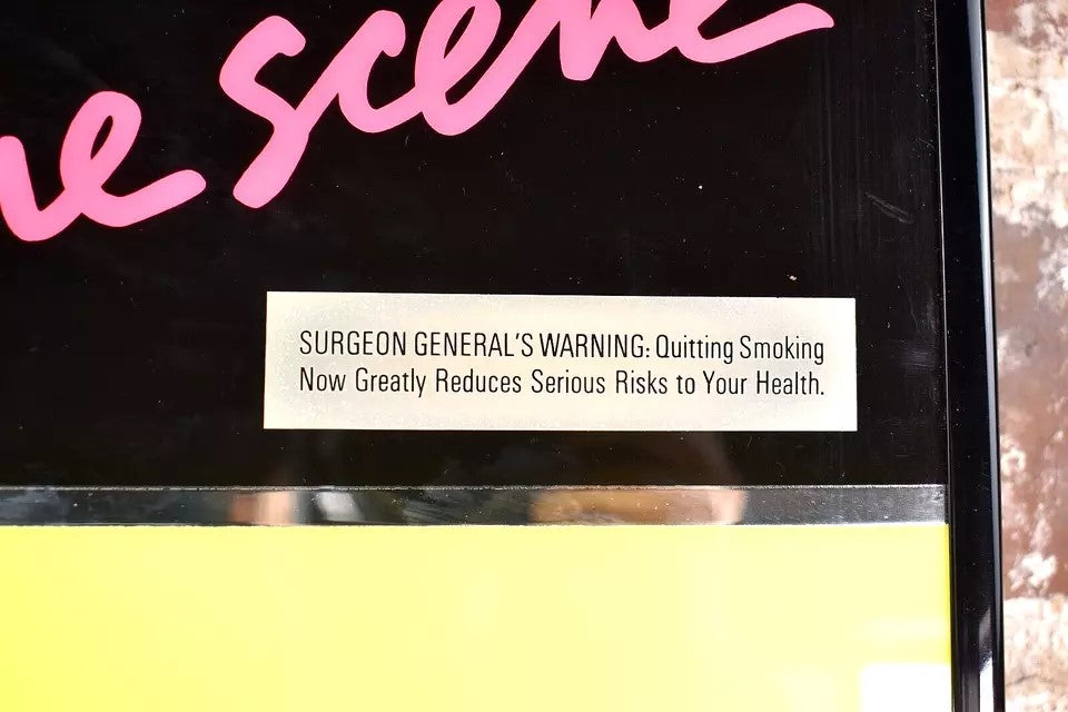 Vintage Salem Cigarettes Neon Dry-Erase Board