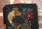 Chicos Beaded Fish Wristlet Purse Black With Sequins And Tassel