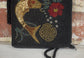 Chicos Beaded Fish Wristlet Purse Black With Sequins And Tassel