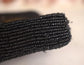 Chicos Beaded Fish Wristlet Purse Black With Sequins And Tassel