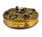 Antique Micro Mosaic Gold Ormolu Miniature Compact Mirror Case