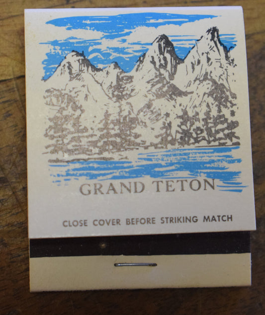 Grand Teton Our National Parks Matchbook