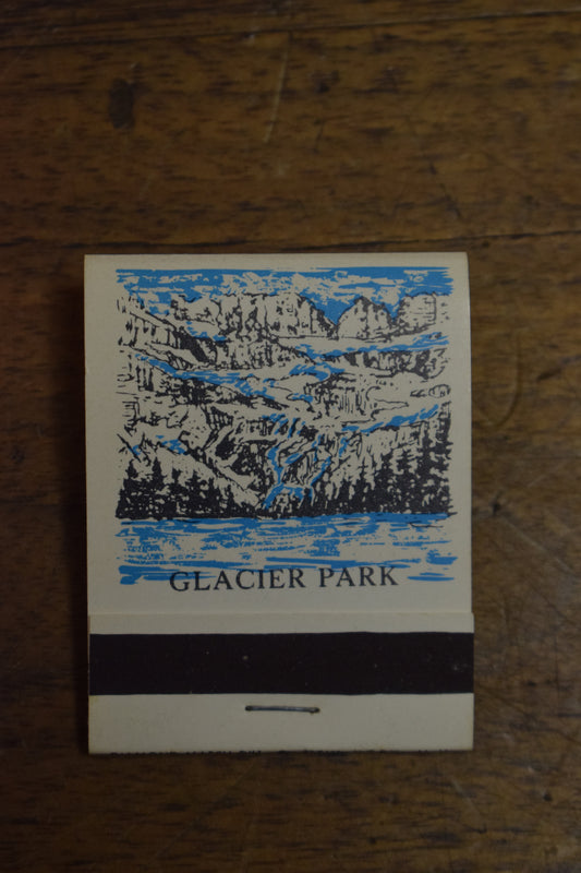 Glacier Park Our National Parks Matchbook