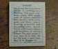 Glacier Park Our National Parks Matchbook