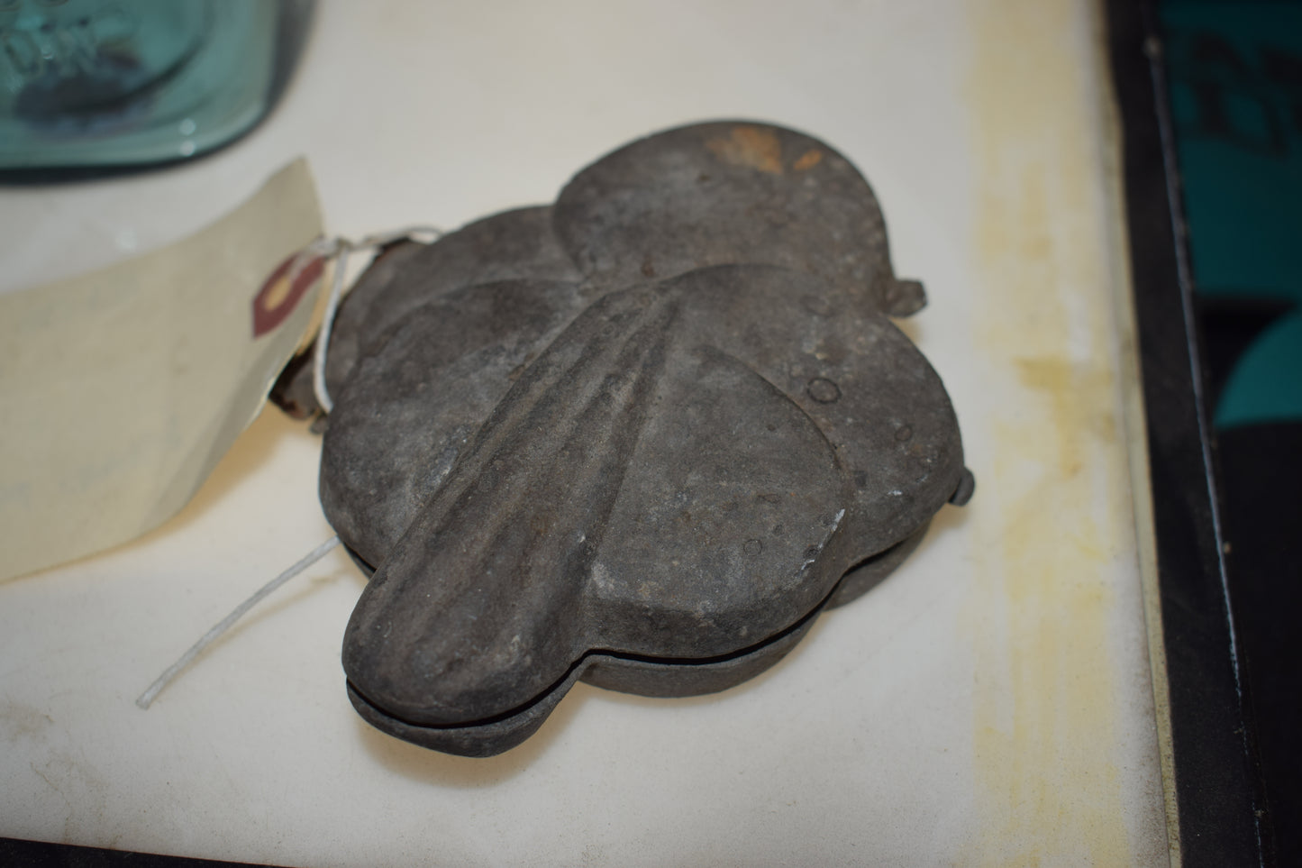 Pewter Ice Cream Mold (Flower) 1920's