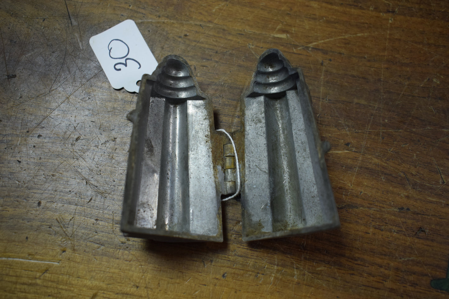 Pewter Ice Cream Mold (Salt Shaker) Antique