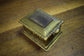 Vintage Antique Brass Stamp Box