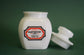 Gaviscon milk glass apothecary bottle
