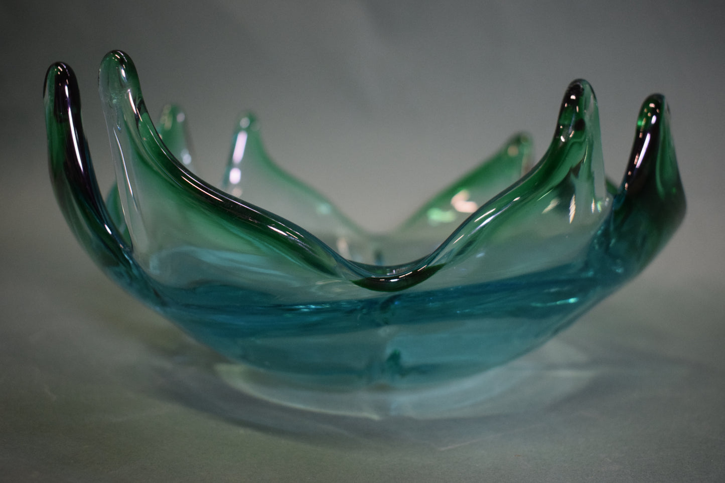 Murano Style Art Glass Bowl