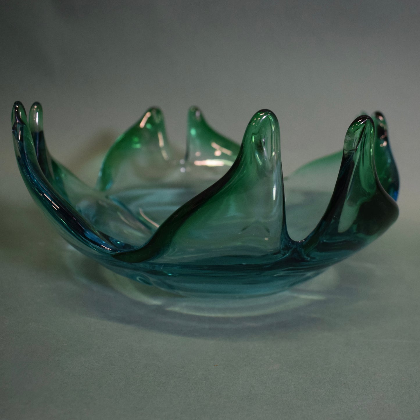 Murano Style Art Glass Bowl