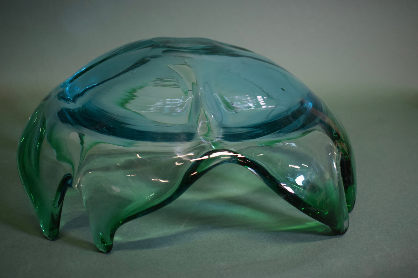 Murano Style Art Glass Bowl