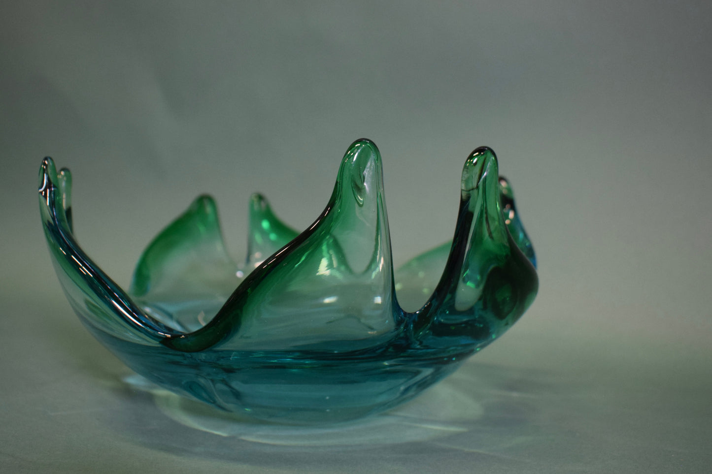 Murano Style Art Glass Bowl
