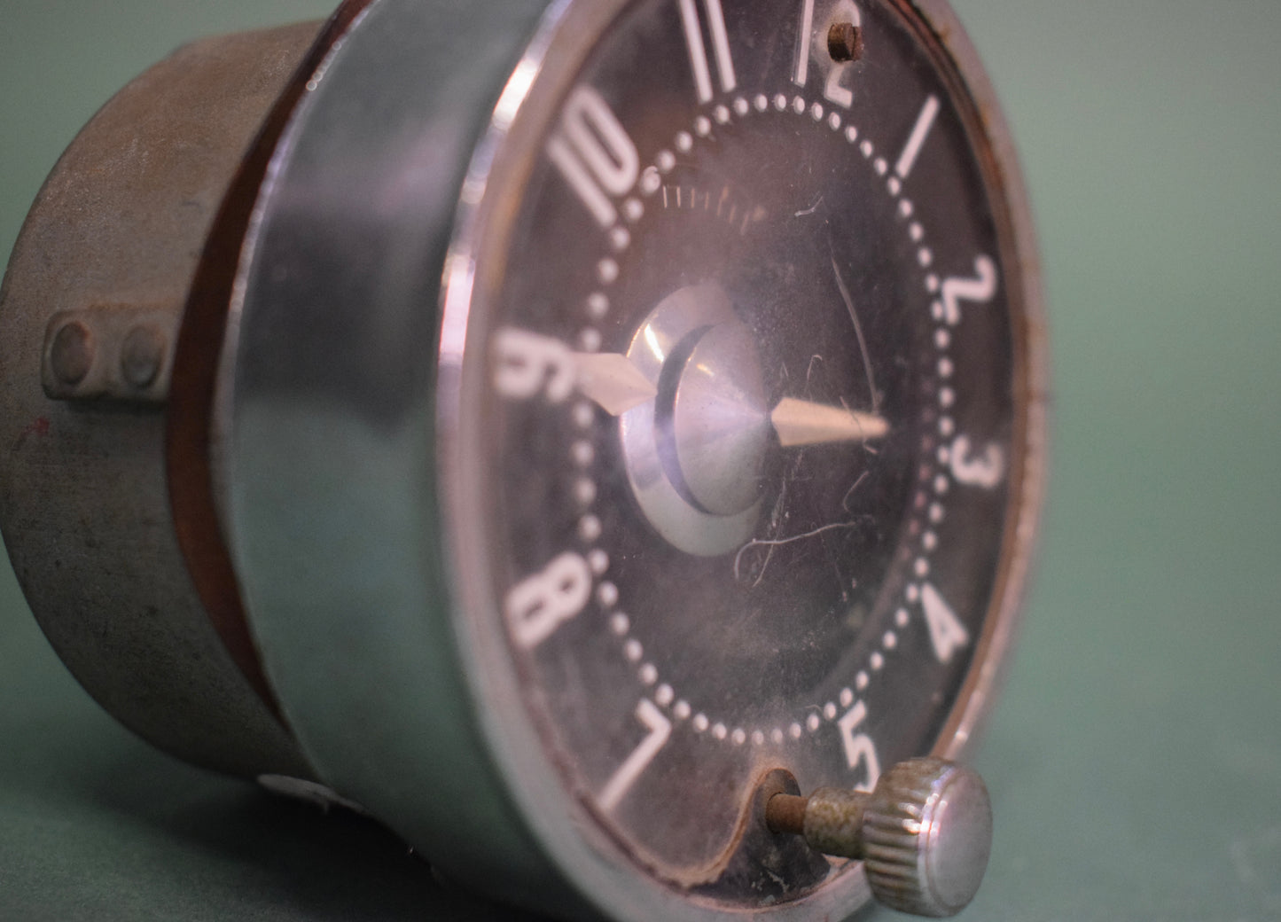 1955-56 Chevy dash clock