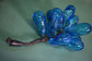 MCM glass grapes, set of three