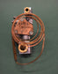 Gas oven thermostat control valve