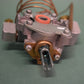 Gas oven thermostat control valve