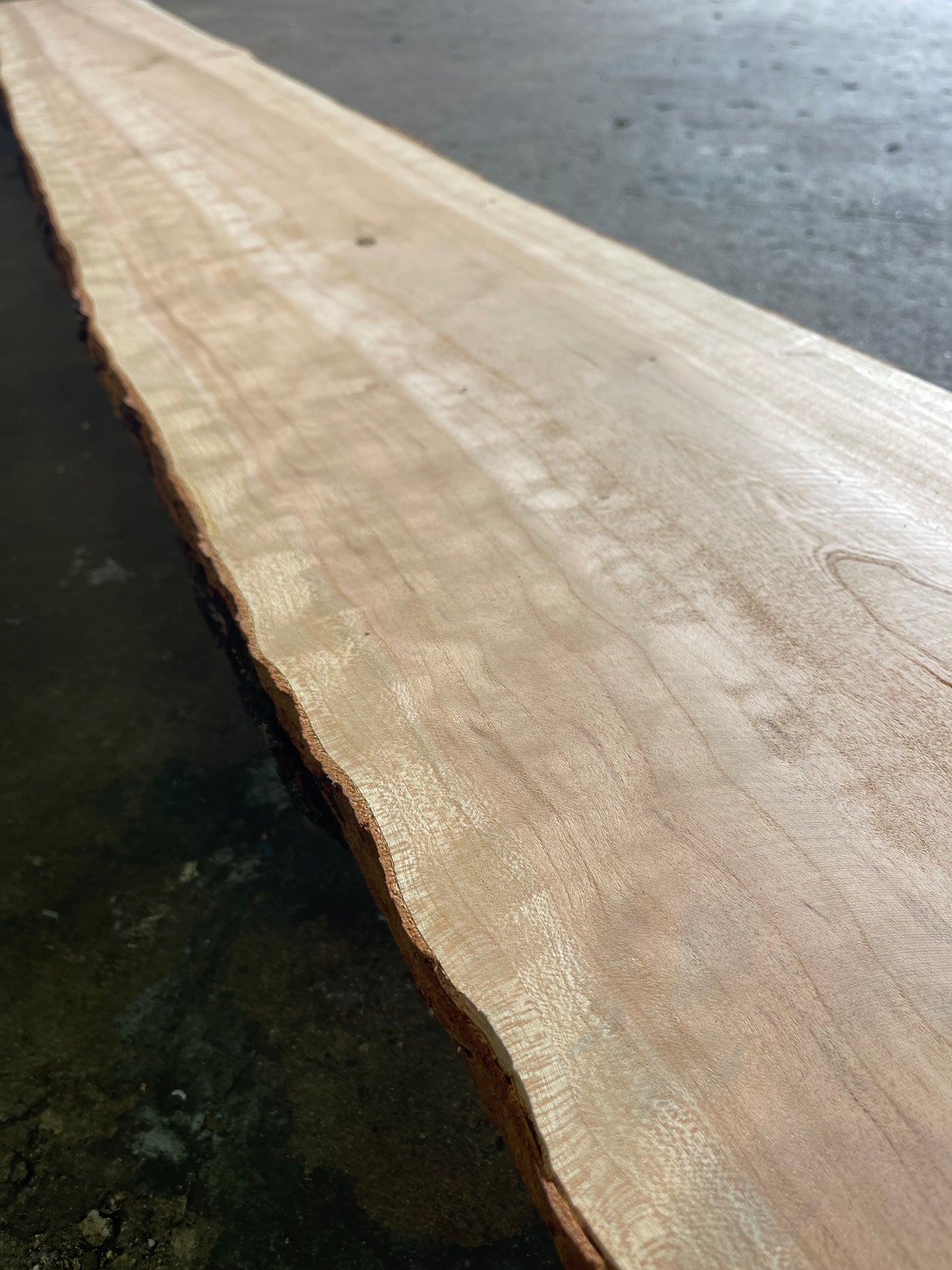 Cherry Live Edge Slab