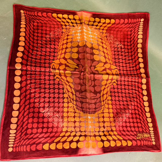 Jean Paul Gaultier Cyber Dots Handkerchief, Mini Scarf