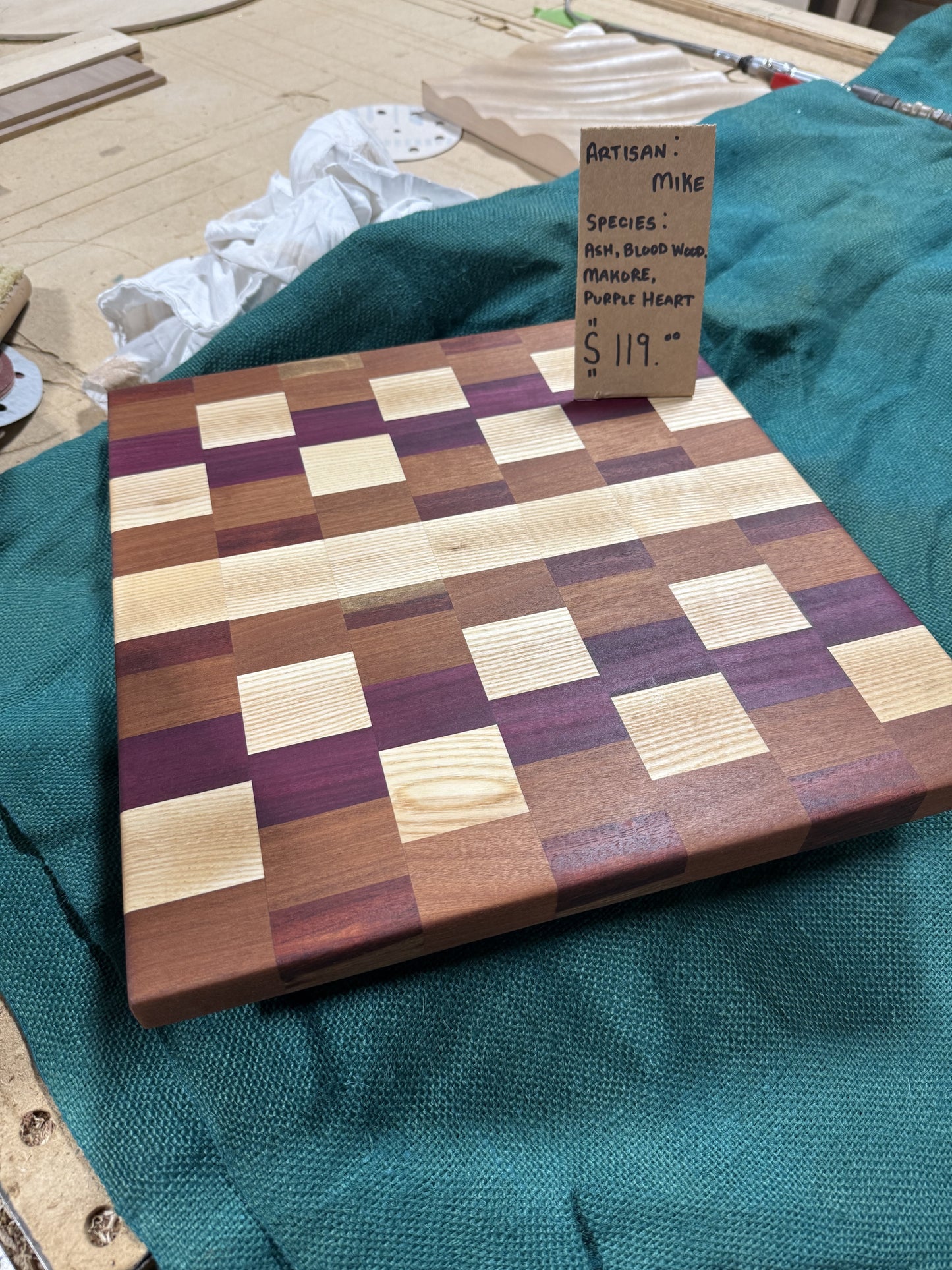 Artisan Crafted Cutting Board "Perbert"