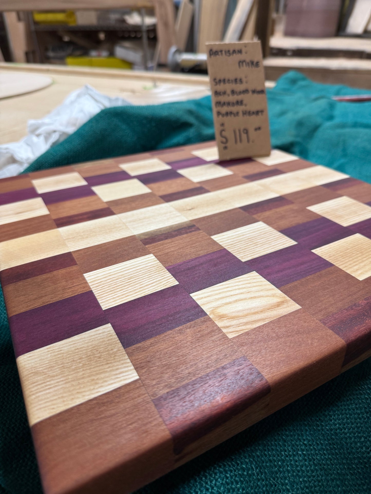 Artisan Crafted Cutting Board "Perbert"